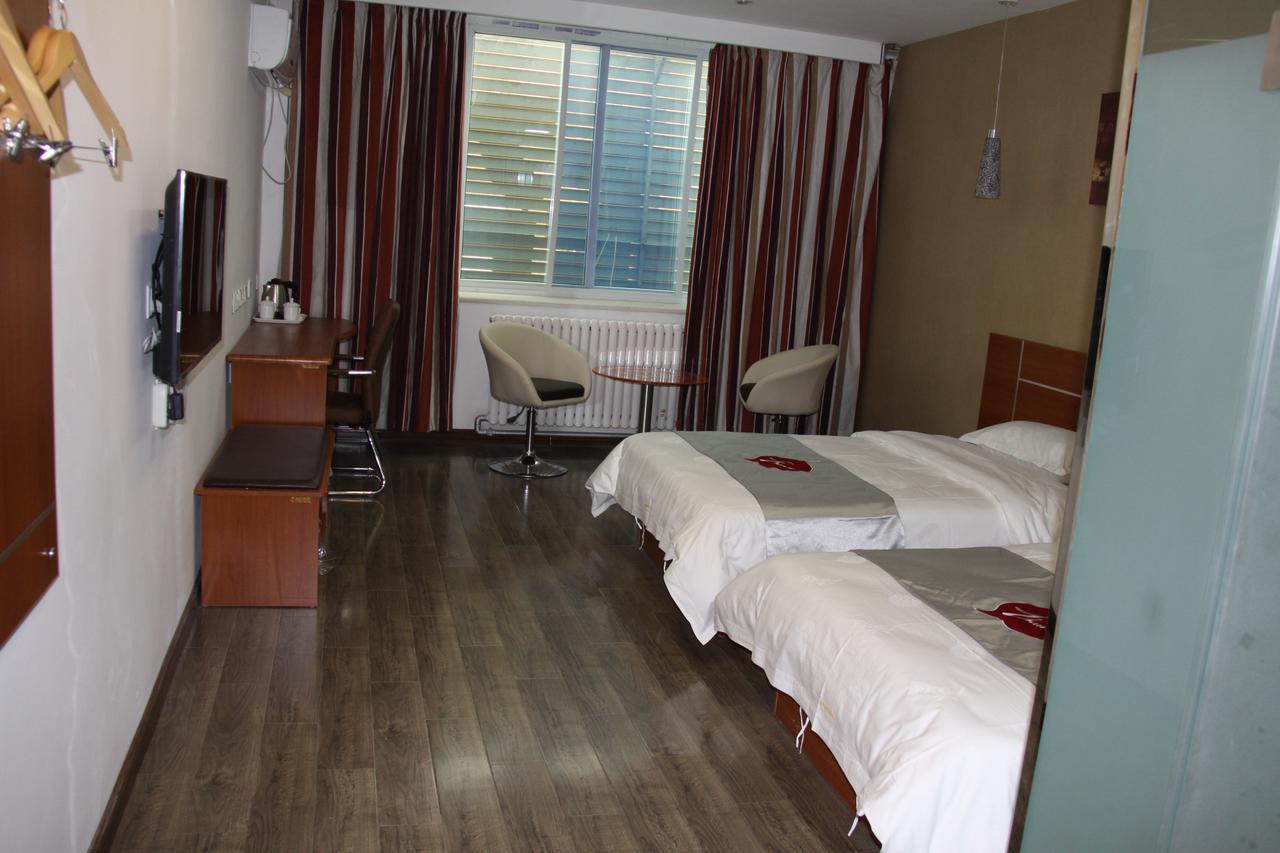 Thank Inn Chain Hotel Shandong Liaocheng Economic Development Zone Jiuhe Community エクステリア 写真